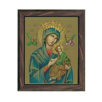 Wood Frame Our Lady of Perpetual Help