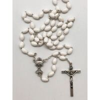 Rosary Communion - White