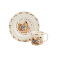 Christening Bunnykins Plate & Mug Set