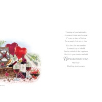 Card - Anniversary Hamper Balloons