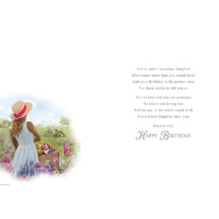 Card - Birthday Daughter in Fields