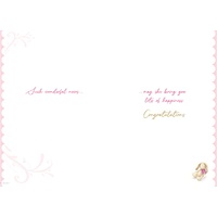 Card - Baby Girl Teddy Bear