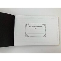 Condolences Book - Champagne