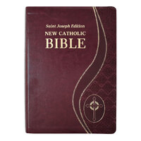 New Catholic Bible Giant Print Burgundy