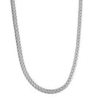 Sterling Silver Chain Foxtail Round 55cm