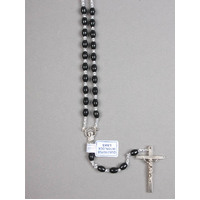 Rosary Plastic Blue - 5mm Beads