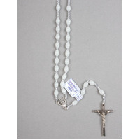 Rosary Plastic Blue - 5mm Beads