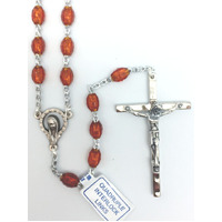 Rosary Plastic Blue - 5mm Beads