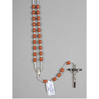 Rosary Plastic Blue - 5mm Beads