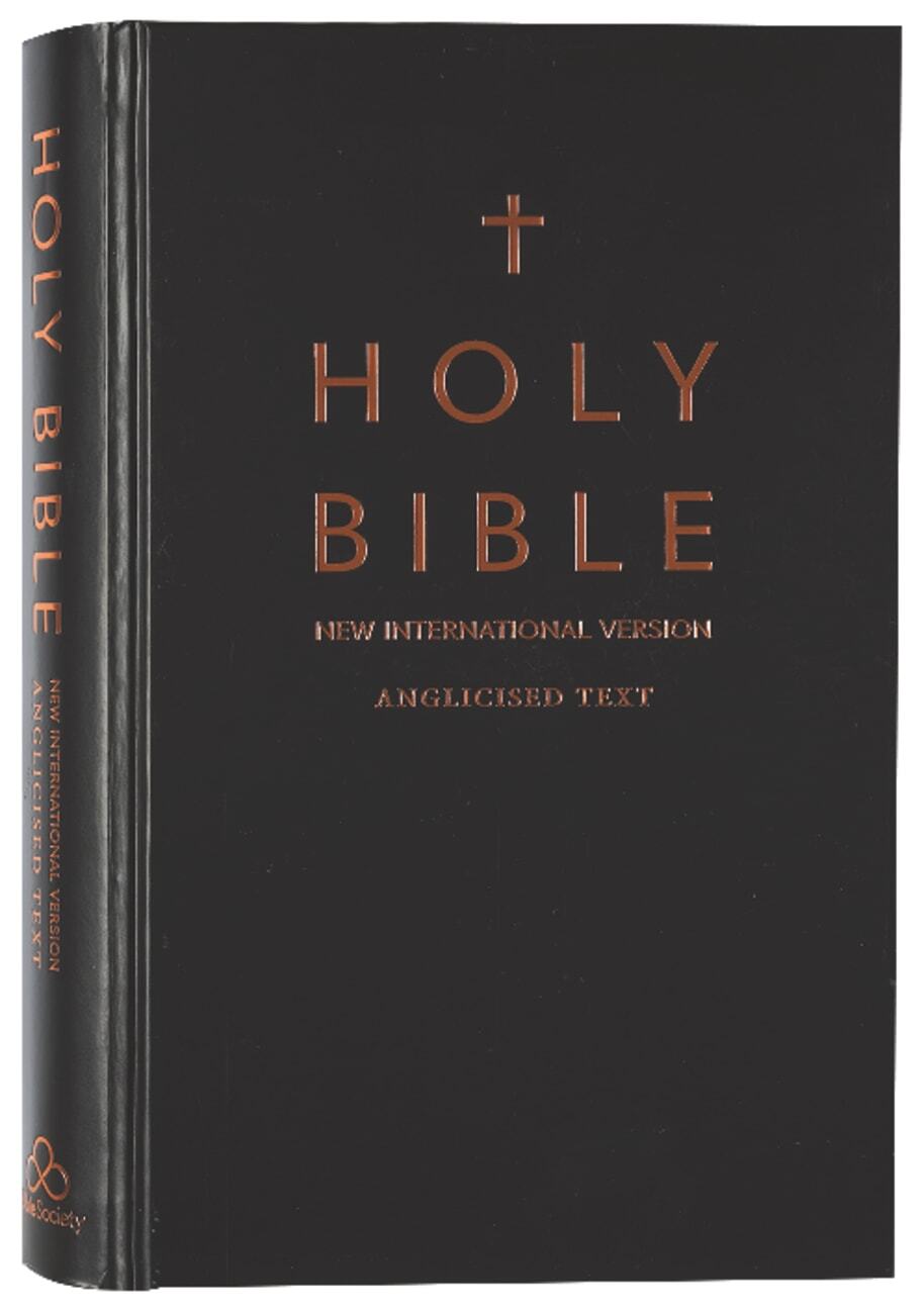 NIV Slimline Bible (Anglicised) - Black | Gatto Christian Shop