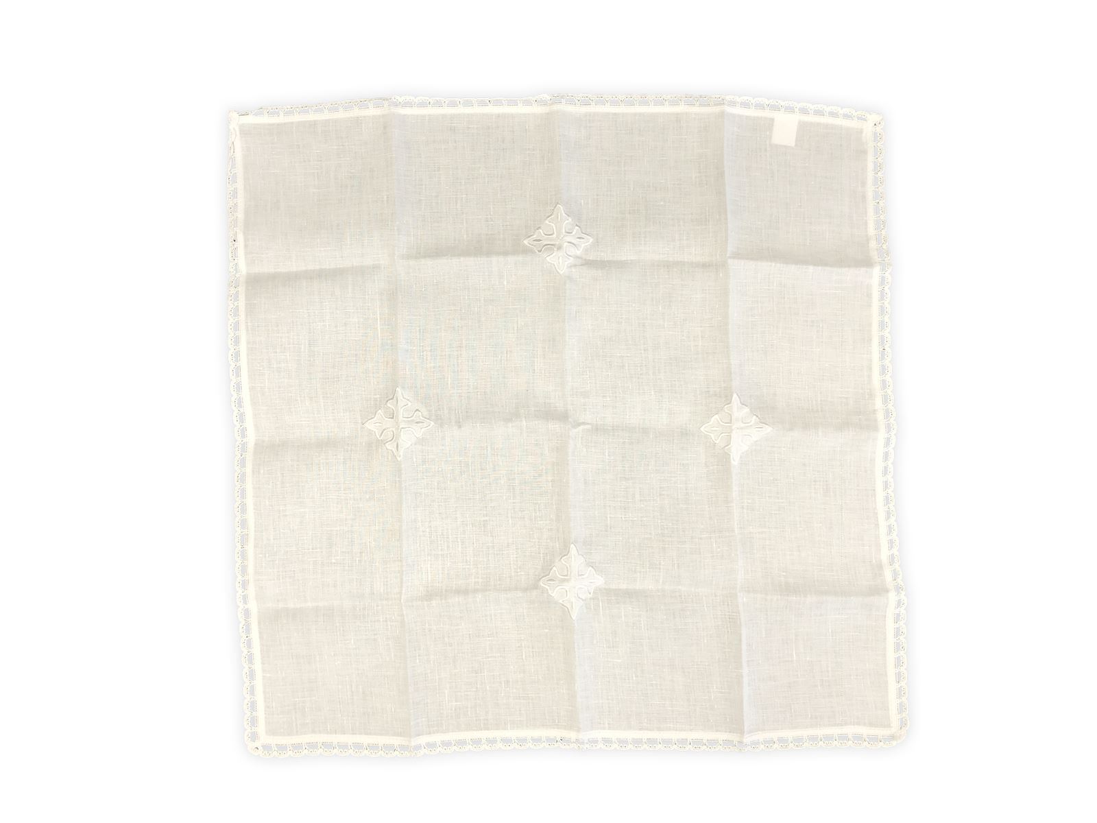 Corporal Linen Embrodiered with White Cross and Lace Trim | Gatto ...