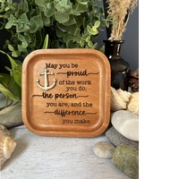 Prayer Cedar Tray - May you be Proud