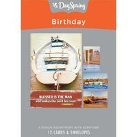 Boxed Cards Birthday - Nautical