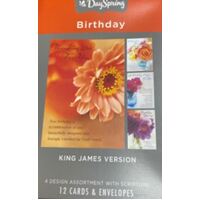 Boxed Cards Birthday - Flowers of Joy