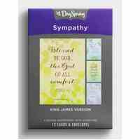 Boxed Cards Sympathy : Thoughts & Prayers