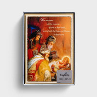 Christmas Boxed Cards: Wise Men Came With Treasures (18 cards)