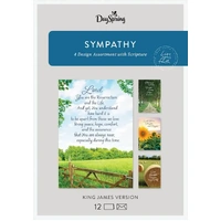 Boxed Cards Sympathy Rural Scenes