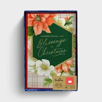 Christmas Boxed Cards: Marjolein Bastin Floral Blessings (18 cards)