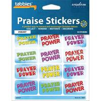 Tabbies Praise Stickers - Prayer Power