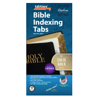 Bible Tabs Catholic Solid Gold