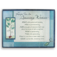 Cutting Board - Recipe Amazing Woman
