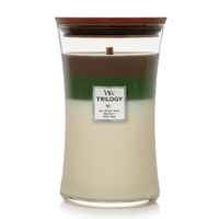WoodWick Candle Large - Verdant Earth Trilogy