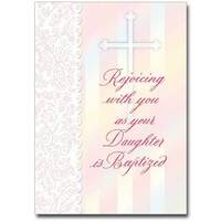 Card - Baptism Daughter