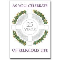 Card - 25th Religious Profession Anniversary