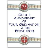 Card - 25th Priest Ordination Anniversary