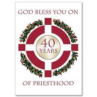 Card - 40th Priest Ordination Anniversary