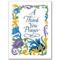 Card - Thank You Prayer
