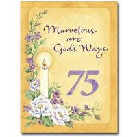 Card - 75th Religious Profession Anniversary