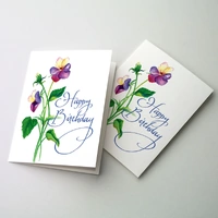 Card - Happy Birthday Flowers