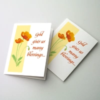 Card - Thank You God gives us many blessings