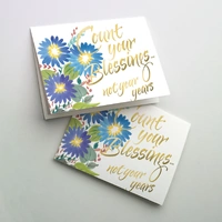 Card - Count Your Blessings Not Your Years