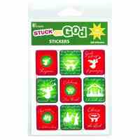 Christmas Self Adhesive Stickers Pack: Celebrate His Birth (4 sheets)