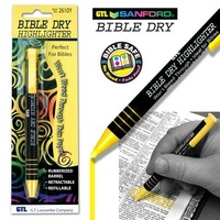Bible Dry Highlighter - Yellow