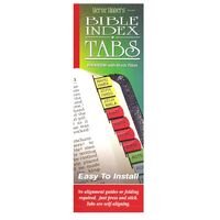 Bible Tabs Rainbow with Black Titles