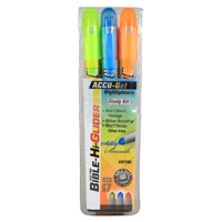 Accu-Gel Bible Hi Glider (highlighter) 3 Piece Set