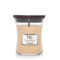 WoodWick Candle Medium - At The Beach