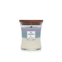 WoodWick Candle Medium - Calming Retreat Trilogy Lavender Spa