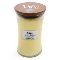 WoodWick Candle Large - Lemongrass & Lily