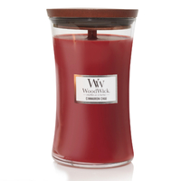 WoodWick Candle Large - Cinnamon Chai