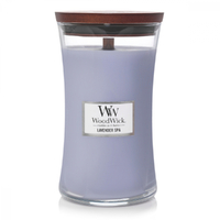 WoodWick Candle Large - Lavender Spa
