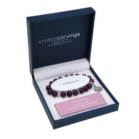 Bracelet Tree of Life - Amethyst Rhodium