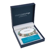 Bracelet Tree of Life - Amazonite Matte Rhodium