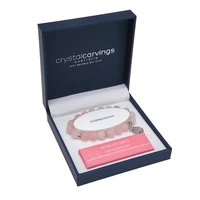 Bracelet Tree of Life - Rose Matte Quartz Rhodium