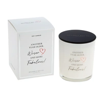 Occasion Soy Candle - Another Year Older, Wiser, Fabulous