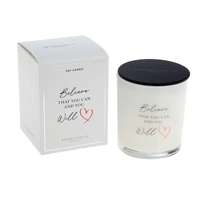Occasion Soy Candle - Believe That You Can and You Will