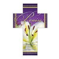 Easter Cross Bookmark - Praise